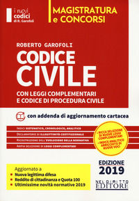 Codice civile con leggi complementari e codice di procedura civile. Concorso magistratura