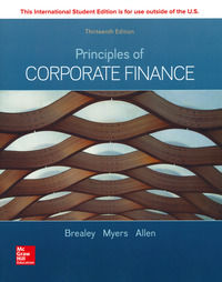 9781260565553 - Principles of corporate finance