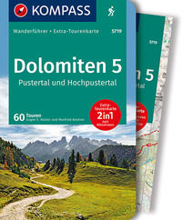 9783990443514 - Guida escursionistica n. 5719. Dolomiten 5. Pustertal und Hochpustertal. Con carta