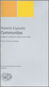 9788806181963 - Communitas. Origine e destino della comunità