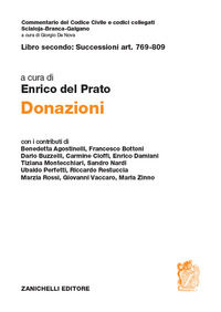 9788808420763 - Libro terzo: Successioni art. 769-809. Donazioni