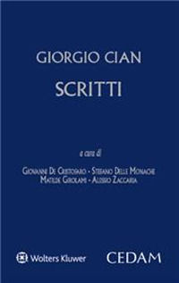 9788813383213 - Giorgio Cian. Scritti