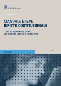 9788814164613 - Diritto costituzionale. Manuale breve