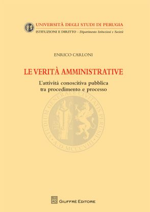 9788814172687 - Le verità amministrative