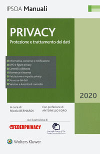 9788821770661 - Privacy. Protezione e trattamento dei dati