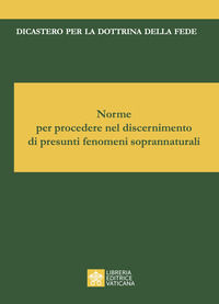 9788826609089 - Norme per discernere su apparizioni ed altri fenomeni soprannaturali