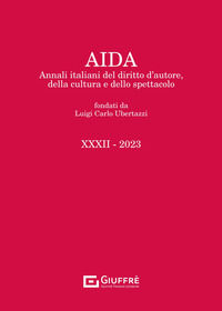 9788828866787 - Aida. Annali italiani del diritto d'autore, della cultura e dello spettacolo (2023)