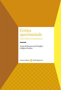 9788829004454 - Critica sperimentale. Franco Moretti e la letteratura