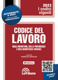 9788829109197 - Codice del lavoro, degli infortuni, della previdenza e dell'assistenza sociale