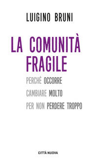 9788831175685 - La comunità fragile. Perché occorre cambiare molto per non perdere troppo