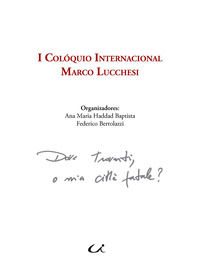 9788832937541 - I Colóquio Internacional Marco Lucchesi