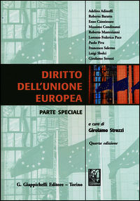 9788834858578 - Diritto dell'Unione Europea. Parte speciale