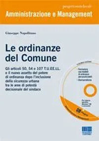 9788838756733 - Le ordinanze del comune. Con CD-ROM