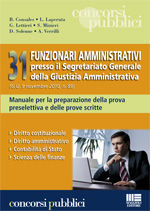 9788838765056 - 31 Funzionari amministrativi presso il Segretariato Generale della Giustizia Amministrativa