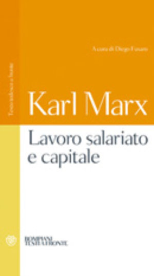 9788845260308 - Lavoro salariato e capitale. Testo tedesco a fronte