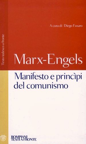 9788845263224 - Manifesto e princìpi del comunismo. Testo tedesco a fronte