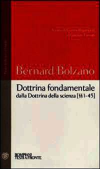 9788845275647 - Dottrina fondamentale dalla «Dottrina della scienza». Capitoli (1-45). Testo tedesco a fronte