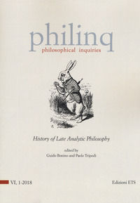 9788846752536 - Philinq. Philosophical inquiries (2018). Vol. 1: History of late analytic philosophy