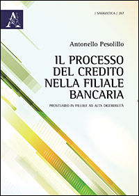 9788854858671 - Il processo del credito nella filiale bancaria