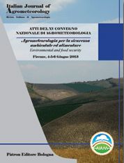 9788855532358 - Atti del XVI Convegno Nazionale di Agrometeorologia