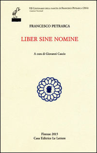 9788860878762 - Liber sine nomine. Testo originale a fronte