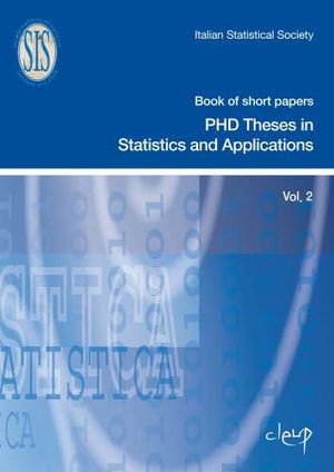 9788861297081 - PHD Theses in Statistics and Applications. Vol. 2