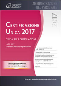 9788868244033 - Certificazione Unica. Guida alla compilazione