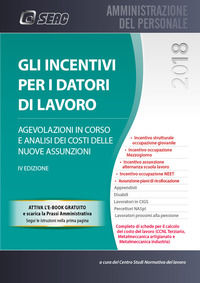 9788868245429 - Gli incentivi per i datori di lavoro. Con e-book