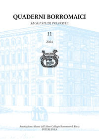 9788868575977 - Quaderni borromaici. Saggi, studi, proposte. Rivista dell'Associazione Alunni dell'Almo Collegio Borromeo di Pavia (2024