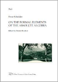 9788879165167 - On the formal elements of the absolute algebra