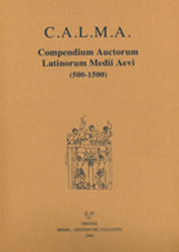 9788884507808 - C.A.L.M.A. Compendium auctorum latinorum Medii Aevi (2017). Vol. 5/5: Henricus Riettmüller de Liechtstal. Hermannus Torn