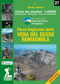 9788885502192 - Parco Regionale della Vena del Gesso Romagnola. carta dei sentieri 1:25000