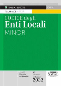 9788891433183 - Codice degli enti locali. Ediz. minor