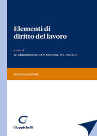 9788892141056 - Elementi di diritto del lavoro