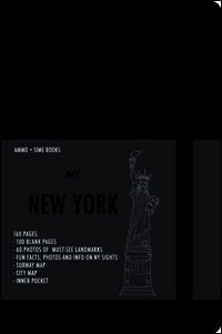 9788895218793 - New York visula notebook. Black night