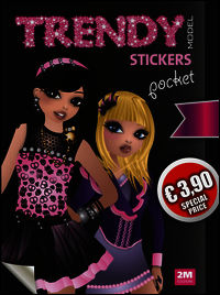 9788898073894 - Trendy model pocket stickers. Nero