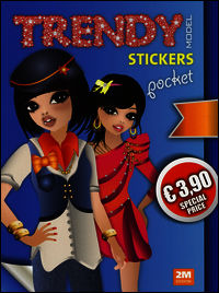 9788898073931 - Trendy model pocket stickers. Blu. Vol. 5