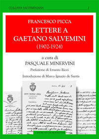 9788898868186 - Lettere a Gaetano Salvemini (1902-1924)