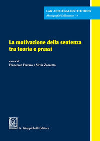 9791221100884 - La motivazione della sentenza tra teoria e prassi