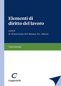 9791221102635 - Elementi di diritto del lavoro