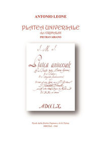 9791222720395 - Platea universale dei Grimaldi Pietravairano