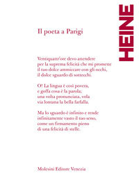 9791281270114 - Il poeta a Parigi. Poesie scelte 1832- 1856